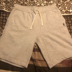 Ralph lauren gray polo shorts sz large